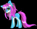 blue_body closed_smile female feral green_eyes hair looking_at_viewer mouth_closed pink_hair pink_tail side_view simple_background slight_smile smile solo tail transparent_background white_body milk-jug hasbro my_little_pony equid equine horse mammal pony alpha_channel