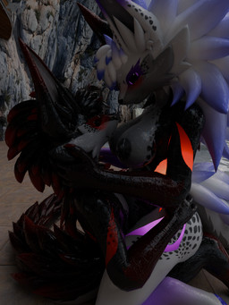 anthro anthro_on_anthro anthro_penetrated anthro_penetrating anthro_penetrating_anthro areola big_breasts black_areola black_body black_fur black_nipples blush breasts butt claws clothing colored_nails cowgirl_position detailed_background dominant dominant_female duo erection eyelashes eyeliner eyeshadow female female_penetrated freckled_arms freckled_breasts freckled_butt freckled_chest freckled_face freckled_legs freckled_shoulders freckles from_front_position fur genitals hand_on_breast hand_on_hip heart_(marking) heterochromia highlights_(coloring) hug intraspecies looking_pleasured makeup male male/female male_penetrating male_penetrating_female markings nails natural_breasts nipples on_bottom on_top paw_markings penetration penile penile_penetration penis penis_in_vagina purple_claws purple_eyeliner purple_eyes purple_eyeshadow purple_highlights purple_makeup purple_markings red_body red_claws red_eyeliner red_eyes red_fur red_highlights red_nails seductive sex swimming_pool swimwear tail vaginal vaginal_penetration wet wet_body white_areola white_body white_fur white_nipples hound_helldan mythology hound_(hound_helldan) stella_(hound_helldan) canid canid_demon canine demon hellhound hybrid mammal mythological_canine mythological_creature novabeast 3:4 3d_(artwork) absurd_res blender_(artwork) digital_media_(artwork) hi_res watermark widescreen aunt_(lore) aunt_and_nephew_(lore) incest_(lore) nephew_(lore) sibling_(lore)