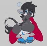 4_toes anthro anus arm_warmers blue_pussy blush butt detached_sleeves elbow_gloves feline female fur gloves grey_fur hindpaw lintu_(character) lion looking_at_viewer looking_back mammal nude pawpads paws pizzacat plantigrade pussy soles solo stockings thigh_highs toes
Rating: Explicit
Score: 40
User: beartraps
Date: January 11, 2014