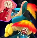 3_fingers 3_toes anatomy anthro balls barefoot black_eyes black_fur blue_background blue_eyes blue_fur blush butt cowgirl_position crying cum cum_in_pussy cum_in_uterus cum_inside cum_on_balls cum_on_butt cum_on_penis dewott erection eyes_closed female feral fire fur grasp holding internal interspecies looking_up male mammal messy mustelid nintendo nude on_top orgasm otter penetration penis pink_skin plain_background pokémon pussy quilava raised_arm red_penis red_skin sex size_difference standing straight sweat teal_fur tears vaginal vaginal_penetration vcrow_shuu vein video_games whiskers womb
Rating: Explicit
Score: 11
User: forkU
Date: September 14, 2013