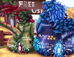 after_sex anthro anus armor athletic athletic_anthro athletic_female big_butt blue_eyes blue_hair blue_markings blue_pussy bodily_fluids body_writing butt chest_tuft cum cum_in_ass cum_in_pussy cum_inside dark_body darkened_genitalia darkened_pussy duo fangs female female/female fluffy fluffy_tail free_use genital_fluids genitals glistening glistening_body glistening_butt glistening_genitalia glistening_pussy glowing glowing_eyes green_body green_hair green_pussy hair headgear helmet horn long_hair long_tail looking_at_viewer markings neck_tuft presenting presenting_anus presenting_cum_inside presenting_pussy pubes pussy red_hair red_markings size_difference slightly_chubby slightly_chubby_anthro slightly_chubby_female spikes spikes_(anatomy) spots spotted_body tail teeth thick_thighs tuft vaginal_fluids zortrex mythology mchloe_(zortrex) shadelyn_(zortrex) dragon myceelidos_(zortrex) mythological_creature mythological_scalie scalie absurd_res hi_res
