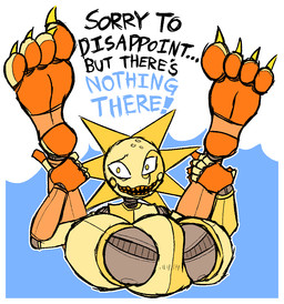 clothing crotch_shot featureless_crotch feet feet_up foot_fetish footwear legs_up machine male null presenting_crotch socks solo spread_legs spreading stirrup_socks wootmaster five_nights_at_freddy's five_nights_at_freddy's:_security_breach scottgames steel_wool_studios daycare_attendant_(fnaf) sun_(fnaf) animatronic humanoid robot