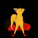 dancing female feral paws quadruped tuwka kira_redpaw canid canine fox fox_spirit mammal 1:1 animated frame_by_frame short_playtime