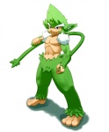 3_toes 5_fingers abs anthro anthrofied areola arm_tuft athletic athletic_anthro athletic_male barefoot biceps biped black_eyes black_nose cheek_tuft cute_fangs elbow_tuft eyebrows facial_tuft fangs feet fingers fur fur_tuft green_body green_fur green_tail hair humanoid_hands inner_ear_fluff leg_tuft looking_at_viewer male multicolored_body multicolored_fur naturally_censored navel nipples nude pecs pink_areola pink_nipples plant plantigrade pokemorph pseudo_clothing pubes shadow shoulder_tuft simple_background smile solo standing tail tail_tuft tan_body tan_skin teeth toes tuft two_tone_body two_tone_fur white_background white_body white_fur biri riot41 nintendo pokemon elemental_creature flora_fauna generation_5_pokemon mammal pokemon_(species) primate simisage 2010 digital_media_(artwork) full-length_portrait portrait shaded soft_shading