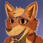 anthro big_ears bone brown_body brown_fur cheek_tuft facial_tuft female fur head_tuft neck_tuft side_view skull solo tuft x-ray_vision r3znor_x canid canine canis coyote mammal 1:1 absurd_res hi_res huge_filesize