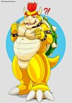 after_transformation bound encasement latex male suit_transformation transformation xedrykthedragon mario_bros nintendo bowser koopa scalie absurd_res hi_res