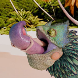 bestiality duo fellatio feral feral_pred human_on_feral inside_mouth interspecies long_tongue male mouth_play nude on_tongue oral penile sex size_difference smaller_male sound_effects struggling tongue tongue_on_penis tongue_out silly_roll capcom monster_hunter bird_wyvern human mammal pukei-pukei 1:1 3d_(artwork) 3d_animation animated digital_media_(artwork) sound webm