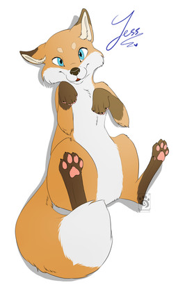 4_toes belly blue_eyes claws dipstick_tail feet feral fur looking_at_viewer lying markings multicolored_tail on_back orange_body orange_fur orange_tail pawpads paws pink_pawpads simple_background smile solo tail tail_markings toe_claws toes two_tone_tail white_background white_belly white_body white_fur white_tail yoko_darkpaw canid canine fox mammal 2015 absurd_res hi_res