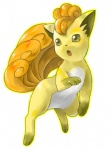 ambiguous_gender feral multi_tail solo tail unknown_artist nintendo pokemon mami canid canine generation_1_pokemon mammal pokemon_(species) shiny_pokemon vulpix