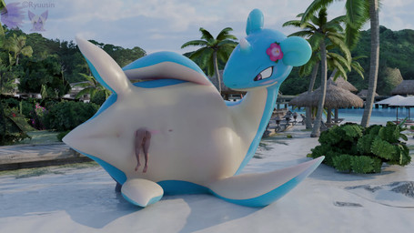 animal_genitalia anus bestiality blush bodily_fluids duo ejaculation erection female female_feral female_orgasm female_pred feral feral_pred flippers fully_inside gaping gaping_vagina genital_fluids genitals head_first human_on_feral human_prey interspecies larger_female larger_feral larger_pred lying male male/female male_human male_on_feral male_prey navel nude nude_human nude_male nude_prey on_side open_mouth outside partially_inside penetration penile penis sex shell size_difference smaller_human smaller_male tail unbirthing vaginal vaginal_fluids vaginal_squirting vore vulva water ryuusin_(artist) blender_cycles nintendo pokemon generation_1_pokemon human lapras mammal pokemon_(species) 16:9 3d_(artwork) 3d_animation animated digital_media_(artwork) hi_res long_playtime no_sound webm widescreen