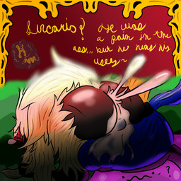 anal anal_penetration blush bodily_fluids cum cum_in_ass cum_inside cum_splatter dialogue_box duo excessive_cum excessive_genital_fluids feral fluffy genital_fluids glowing male male/male penetration question_mark sitting_on_another hurricane_weaver nintendo pokemon ditto_(pokemon) furfrou generation_1_pokemon generation_4_pokemon generation_6_pokemon humanoid lucario natural_furfrou pokemon_(species)