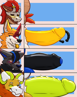 animal_genitalia anthro balls blep blush bone bone_mask cetacean_genitalia chart circumcised dorenzo erection foreskin fur genital_piercing genitals group hair horn humanoid_genitalia humanoid_penis male male/male markings mask noya_dlusk nude penile_spines penis penis_chart penis_piercing piercing prince_albert_piercing shy simple_background skull skull_mask star_(marking) tongue tongue_out yellow_eyes caninewine penis_lineup caninewine_devan joshua_myste bat canid canine canis kobold mammal megabat scalie vampire wickerbeast wolf 4:5 absurd_res hi_res