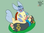 bodily_fluids cum cum_on_penis duo genital_fluids genitals male male/male masturbation penis syngie nintendo pokemon leroy_mirage synge generation_1_pokemon generation_2_pokemon pokemon_(species) quilava wartortle 4:3 hi_res