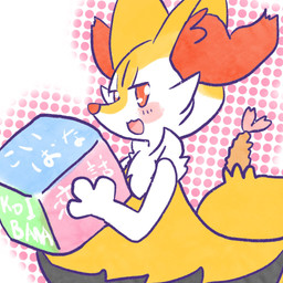 ambiguous_anthro ambiguous_gender anthro biped blush blush_stickers dice food holding_dice holding_object looking_at_viewer object_in_tail open_:3 open_mouth open_smile shrimp_(food) side_view simple_background smile snout solo standing tail text annyui0611 nintendo pokemon braixen canid generation_6_pokemon mammal pokemon_(species) 1:1 2023 digital_drawing_(artwork) digital_media_(artwork) half-length_portrait hi_res japanese_description japanese_text portrait translated translated_description