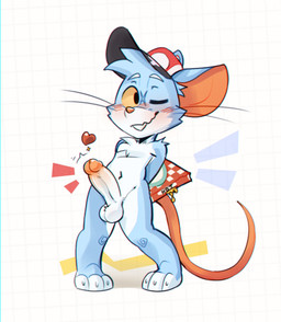 3_toes anthro ball_tuft balls big_penis black_eyes blue_body blue_fur blush blush_lines box buckteeth cheek_tuft chest_tuft claws clothing container countershade_balls countershade_face countershade_feet countershade_fur countershade_genitalia countershade_penis countershade_torso countershading delivery_(commerce) delivery_employee erection eyebrows facial_scar facial_tuft feet food foreskin front_view fur furgonomic_headwear furgonomics genitals glans hands_behind_back hat hat_only head_tuft headgear headgear_only headwear headwear_only heart_symbol holding_container holding_food holding_object humanoid_genitalia humanoid_penis knock-kneed leaning leaning_backward looking_at_viewer male male_anthro mostly_nude mostly_nude_anthro mostly_nude_male multicolored_body multicolored_fur navel one_eye_closed pattern_background penis pink_nose pizza pizza_box plantigrade presenting presenting_penis retracted_foreskin scar simple_background solo standing tail teeth thin_tail throbbing throbbing_penis toe_claws toes tuft two_tone_body two_tone_fur urethra wavy_mouth whiskers white_eyebrows wink winking_at_viewer yellow_sclera tygerussy mammal mouse murid murine rodent 2025 digital_drawing_(artwork) digital_media_(artwork) full-length_portrait hi_res portrait shaded