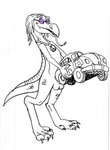 alternative_fashion anthro balls car claws dragon dragons_fucking_cars eyewear flower forked_tongue genitals hair hi_res hippie humor long_tongue macro male masturbation mechanophilia mythological_creature mythological_scalie mythology penile penile_masturbation plant scalie solo source_request sunglasses tail tongue tongue_out unknown_artist vehicle