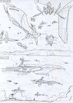 aircraft airplane airship black_and_white building cloud comic distance england english_text field flying_machine kitfox-crimson machine monochrome mountain russia sketch sky skyscape spacecraft stolen_generation text tower vehicle zero_pictured