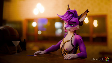 anthro bar blue_eyes breast_expansion breasts bubble bubble_gum candy cocktail_glass container cup dessert drinking_glass expansion expansion_sound_effect food fur glass glass_container glass_cup gum hair harness inflating inflation lights liquor_bottle male nipples purple_body purple_fur purple_hair solo sound_effects sticky warm_lighting window sound_warning z4ck_rock zack_(z4ck_rock) canid canine fox mammal 16:9 3d_(artwork) 3d_animation animated blender_(artwork) blender_eevee_(artwork) digital_media_(artwork) hi_res high_framerate loop short_playtime sound webm widescreen