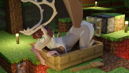 anal anal_penetration anthro end_rod male penetration piston solo chytin microsoft minecraft minecraft_sheep_fucker mojang xbox_game_studios peryton_(fluffy_peryton) peryton 16:9 3d_(artwork) 3d_animation animated blender_(artwork) blender_cycles_(artwork) digital_media_(artwork) loop no_sound short_playtime video widescreen