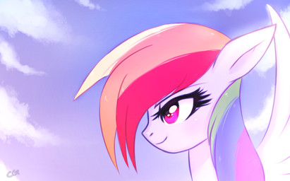 blush close-up cloud custard-gibby cyan_body day equine female feral friendship_is_magic hair horse mammal multi-colored_hair my_little_pony outside pegasus pony portrait purple_eyes rainbow_dash_(mlp) rainbow_hair sky solo wings
Rating: Safe
Score: 5
User: Fluttershy
Date: March 13, 2014