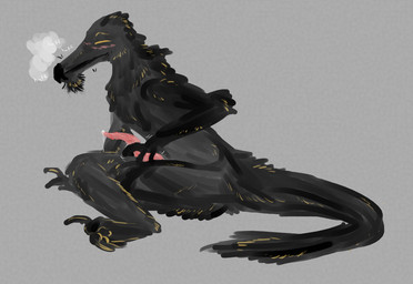 anthro bodily_fluids breath dripping eyes_closed feathers genital_fluids genitals iridescent male masturbation motion_lines nude panting penile_spines penis precum precum_drip sitting sound_effects steamy_breath tapering_penis welcometaco cult_of_the_lamb massive_monster_(studio) kudaai_(cult_of_the_lamb) dinosaur feathered_dinosaur feathered_scalie prehistoric_species reptile scalie sketch