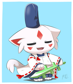 3_toes anthro asian_clothing biped bottomwear clothed clothed_anthro clothed_male clothing east_asian_clothing eboshi facial_markings feet fingerpads front_view fur hakama head_markings headgear headwear holding_melee_weapon holding_object holding_sword holding_weapon inner_ear_fluff japanese_clothing kariginu male male_anthro markings melee_weapon open_mouth pawpads simple_background solo standing sword tail toes tuft weapon white_body white_fur kimono_kemono dnaxcat felid mammal 2022 digital_media_(artwork) hi_res signature