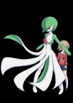 ambiguous_gender bodyguard duo extended_arm frown hip_grab larger_humanoid looking_at_viewer male pose protecting simple_background size_difference smaller_human standing transparent_background yuuki_kamekichi nintendo pokemon youngster_(pokemon) youngster_(pokemon_sword_and_shield) gardevoir generation_3_pokemon human humanoid mammal pokemon_(species) absurd_res alpha_channel digital_drawing_(artwork) digital_media_(artwork) hi_res