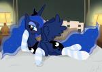 absurd_res bed blush crown cutie_mark equine female feral friendship_is_magic hair hi_res horn long_hair mammal mewyk91 my_little_pony princess_luna_(mlp) smile socks solo winged_unicorn wings
Rating: Questionable
Score: 22
User: KrzykaczNerwus
Date: September 22, 2013