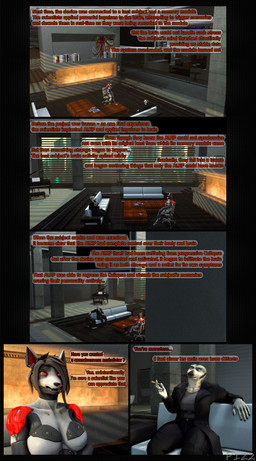 5_fingers anthro boots bottomwear chair cigarette clothed clothed_anthro clothed_female clothing coat cybernetics detailed_background dialogue duo female fingers fireplace footwear fur furniture glass grey_body grey_fur grey_hair group hair humanoid_hands inside machine multicolored_body multicolored_fur pants plant red_eyes shirt shoes short_hair smoking sofa solo synthetic table text topwear trio white_body white_fur yellow_eyes xpasha122x petruz_(modeler) unauthorized_life amelia_(petruz) nyx_(petruz) android canid canine canis cyborg jackal mammal marine pinniped robot seal 3d_(artwork) absurd_res comic digital_media_(artwork) english_text hi_res huge_filesize source_filmmaker_(artwork)