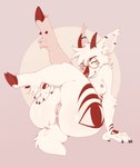 anthro anus eye_markings female genitals horn markings pussy scale_markings scales solo xealacanth mythology wick_(wicust) bovid caprine chimera dragon felid goat humanoid mammal mythological_creature mythological_scalie pantherine scalie absurd_res hi_res