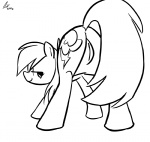 2013 animated ass_up black_and_white butt cutie_mark equine female feral friendship_is_magic hair half-closed_eyes horse inviting looking_at_viewer looking_back monochrome my_little_pony pegasus plain_background pony presenting presenting_hindquarters pussy rainbow_dash_(mlp) seductive shaking smile solo standing themanesex white_background wings
Rating: Explicit
Score: 18
User: lemongrab
Date: September 02, 2013