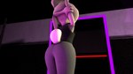 anthro black_clothing black_topwear butt clothed clothing female fur grey_body grey_fur leggings legwear raised_arm rear_view scut_tail short_tail solo standing stretching tail topwear night_shifter disney zootopia judy_hopps european_rabbit lagomorph leporid mammal oryctolagus rabbit 3d_(artwork) absurd_res digital_media_(artwork) hi_res huge_filesize