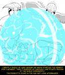 2018 abdominal_bulge anthro avian beak breasts comic fan_character female female_(lore) feral fidchellvore generation_1_pokemon generation_4_pokemon hildegard_(fidchellvore) lucario nintendo pidgeot pidgeotto pokemon pokemon_(species) vore