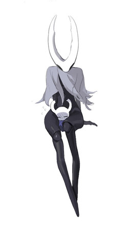 2_horns ambiguous_gender anthro between_thighs black_body blush blush_lines bodily_fluids cloak cloak_only clothing duo flying_sweatdrops horn long_legs simple_background sitting sweat sweatdrop thigh_focus white_background white_face milktea25424633 hollow_knight_(franchise) team_cherry hollow_knight_(character) pure_vessel_(hollow_knight) the_knight_(hollow_knight) arthropod vessel_(species) 2025 chinese_description digital_drawing_(artwork) digital_media_(artwork) shaded