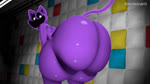 anthro ass_clapping big_butt butt fur glistening glistening_butt huge_butt looking_back male open_mouth purple_body purple_fur smile solo sound_effects tail thick_thighs twerking wide_hips skunkdude13 mob_entertainment poppy_playtime smiling_critters catnap_(poppy_playtime) domestic_cat felid feline felis mammal 16:9 3d_(artwork) 3d_animation animated digital_media_(artwork) hi_res high_framerate short_playtime sound source_filmmaker_(artwork) webm widescreen