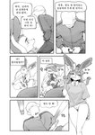 absurd_res anthro breasts comic eeveelution eyebrows eyelashes faceless_character faceless_male female feral generation_6_pokemon gudlmok99 hair hi_res human kemono korean_text male mammal monochrome nintendo partially_translated pokemon pokemon_(species) sylveon text translation_check translation_request