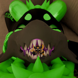 anthro bodily_fluids body_in_mouth duo imminent_vore macro male male/male micro open_mouth oral_vore saliva saliva_string teeth unwilling_prey vore peq42 mr.foxboys domestic_cat felid feline felis mammal mayu_(azuki) wickerbeast 1:1 3d_(artwork) digital_media_(artwork)