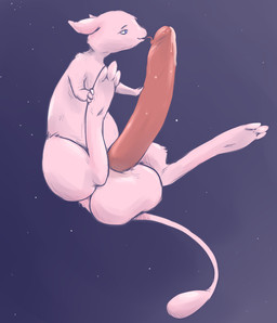 auto_penis_lick balls big_balls big_penis genitals huge_balls huge_penis humanoid_genitalia humanoid_penis hyper hyper_genitalia hyper_penis licking male masturbation oral oral_masturbation penile penile_masturbation penis pink_balls pink_body purple_background self_lick simple_background solo tongue saphiros nintendo pokemon generation_1_pokemon legendary_pokemon mew_(pokemon) pokemon_(species) 2014