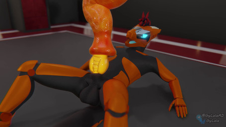 anthro balls black_body black_fur fur genitals hair knot machine male orange_body orange_fur penis penis_in_tentacle sex solo tentacle_sex tentacles yellow_penis gylala ornavol robot robot_anthro synth_(vader-san) 16:9 3d_(artwork) 3d_animation animated blender_(artwork) digital_media_(artwork) hi_res high_framerate loop no_sound short_playtime video widescreen