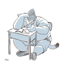 anthro belly biped bottomwear clothing electronics humanoid_hands male overweight overweight_anthro overweight_male phone shirt shorts simple_background sitting solo topwear ximen99_(artist) domestic_cat felid feline felis mammal 2015