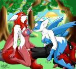 <3 alternate_color anthro anthrofied breasts crossgender cum cum_in_pussy cum_inside erect_nipples exoticlunarwolf eyes_closed female forest hair lactating latias latios legendary_pokémon lesbian male nintendo nipples outside penetration penis pokémon pussy red_eyes red_hair riolu sex straight tongue tongue_out tree vaginal vaginal_penetration video_games
Rating: Explicit
Score: 10
User: shadowpikachu
Date: February 02, 2014