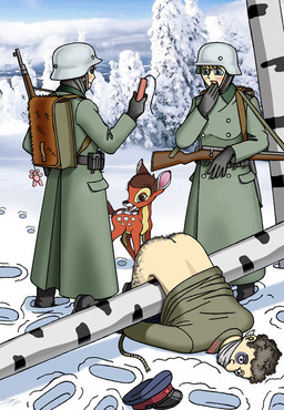 backpack bambi bambi_(film) birch_tree body_hair bottomless cervine clothed clothing deer disney dynamite explosives female feral forced german group gun half-dressed hat human male mammal ranged_weapon rifle russian snow soldiers unknown_artist weapon what winter
Rating: Questionable
Score: -5
User: deadjackal
Date: August 21, 2010 backpack bambi bambi_(film) birch_tree body_hair bottomless cervine clothed clothing deer disney dynamite explosives female feral forced german group gun half-dressed hat human male mammal ranged_weapon rifle russian snow soldiers unknown_artist weapon what winter
Rating: Questionable
Score: -5
User: deadjackal
Date: August 21, 2010