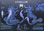 anthro bioluminescence bone female glowing solo tentacles translucent pepper_chill darkiscool2 subnautica unknown_worlds_entertainment lymn-lur_(darkiscool2) gargantuan_leviathan_(subnautica) humanoid kaiju absurd_res hi_res model_sheet