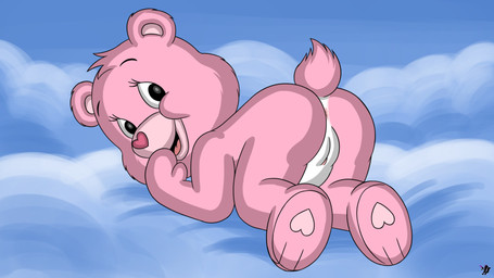 anthro anus ass_up butt clitoral_hood cloudco feet female fingers fur genitals looking_at_viewer nude open_mouth smile solo tail toes vulva young young_anthro young_female omatic care_bears hugs_(care_bears) bear mammal 16:9 digital_media_(artwork) hi_res widescreen