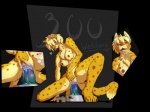 2011 4:3 alpha_channel amber_eyes anthro blush bodily_fluids breasts camera chazcatrix cheetah clitoris close-up crouching dildo dildo_sitting english_text felid feline female genital_fluids genitals heart_symbol hi_res licking looking_at_viewer mammal masturbation milestone_celebration nipples nude open_mouth penetration pussy saliva self_taste sex_toy simple_background solo spots spread_legs spread_pussy spreading tail text tongue tongue_out toying_self transparent_background vaginal vaginal_fluids vaginal_masturbation vaginal_penetration vibrator