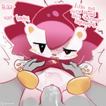 anthro bodily_fluids clothed clothing duo erection female fur genital_fluids genitals grabbing_another hair holding_another male male/female mascot nude penetration penis pussy sex simple_background size_difference text vaginal godforgiveme4 kawasaki_brave_thunders roar_(kawasaki_brave_thunders) digital_media_(artwork) hi_res