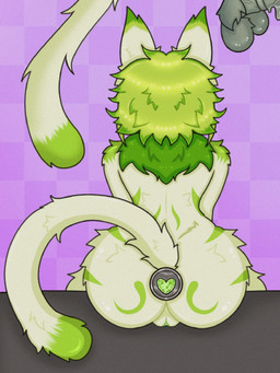 anal anal_masturbation anal_penetration anthro big_breasts big_butt breasts butt buttplug buttplug_in_ass buttplug_insertion cheek_tuft ear_markings ears_up facial_tuft female fluffy fluffy_tail genitals hair hip_tuft masturbation neck_tuft object_in_ass penetration plug plug_(sex_toy) plug_insertion sex_toy sex_toy_in_ass sex_toy_insertion sitting solo tail thick_thighs tuft vibrator vulva white_hair wafflesita_(artist) ze'lya_(linkzzz) domestic_cat felid feline felis mammal hi_res