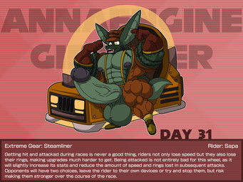 abs alternative_fashion anthro arm_tattoo balls biceps big_balls big_ears big_muscles big_pecs big_penis brown_clothing chest_tattoo clothed clothing conductor_hat erection extreme_gear flexing flexing_bicep flexing_both_biceps footwear genitals gloves green_balls green_body green_penis green_scales handwear hovercraft huge_balls huge_muscles huge_penis humanoid_genitalia humanoid_penis hyper hyper_balls hyper_genitalia hyper_penis jumpsuit looking_down male monowheel multicolored_body multicolored_scales muscular muscular_anthro muscular_arms muscular_male muscular_thighs nipples open_clothing partially_clothed pecs penis red_background saggy_balls scales shoes short_stack simple_background smile solo standing steampunk suspenders tail tattoo teeth text tight_clothing two_tone_body two_tone_scales vehicle vein veiny_penis annaengine sapa kobold scalie 2025 4:3 digital_media_(artwork) english_text hi_res