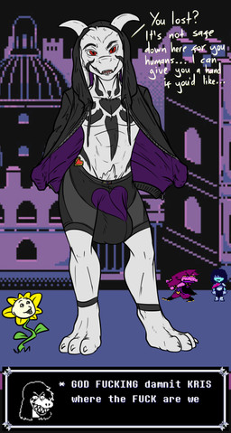 abs anthro balls big_balls big_bulge big_penis big_tail bottomwear bulge clothed clothing detailed_bulge genitals grin grinning_at_viewer hip_sway hoodie huge_balls huge_bulge huge_penis inviting inviting_viewer looking_at_viewer male offering_to_viewer open_clothing open_hoodie open_topwear paws pecs penis pose presenting profanity pubes revealing_outfit seductive shorts skimpy smile smiling_at_viewer solo suggestive tail teasing text tight_bottomwear tight_bulges tight_clothing tight_shorts tight_underwear topwear underwear conditional_dnp samagthrav2 kris_where_are_we pogchamp undertale undertale_(series) asriel_dreemurr bovid caprine goat mammal absurd_res english_text hi_res meme pinup