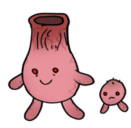 ambiguous_gender duo feral hole_(anatomy) sad shaved smile blitzdrachin conditional_dnp nintendo pokemon this_is_fine generation_1_pokemon oddish pokemon_(species) vileplume 2026 digital_drawing_(artwork) digital_media_(artwork) hi_res